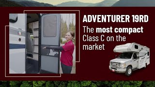 2024 Adventurer 19RD The Most Compact Class C on the Market Full Tour [upl. by Adelle]