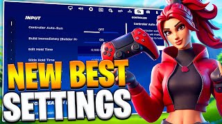 NEW BEST Controller SETTINGS in Fortnite Chapter 5 PS4PS5XboxPC [upl. by Faria]