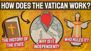 How Does The Vatican Work History of the Papal States [upl. by Dougald108]