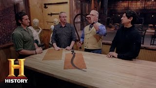 Forged in Fire Shotel Deliberation Round 3 S2 E7  History [upl. by Anawik]