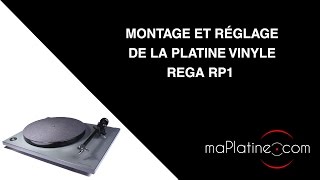 Comment monter et régler une platine vinyle REGA RP1 [upl. by Tenom]