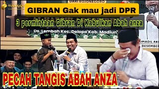 ABAH ANZA BANGGA TAK KUASA MENAHAN TANGIS PERMINTAAN GIBRAN LANGSUNG DIKABULKAN [upl. by Ho]