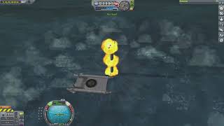 KSP  how not to land a F9 on a drone ship [upl. by Jammin423]