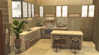 Sims 4  COZY MODERN APARTMENT  18 Culpepper House  No CC  Stop Motion Speed build sims4build [upl. by Donalt]