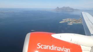 Takeoff from Bodø in a SAS B736 [upl. by Reisman]