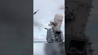 4500 rounds per minute CIWS Phalanx in Action [upl. by Alyl]