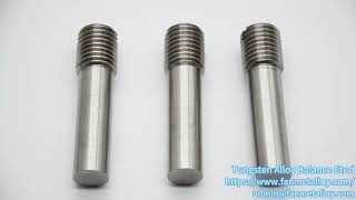 Tungsten Alloy Balance Stud [upl. by Ahsinnor]