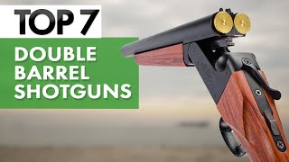 TOP 7 Best Double Barrel Shotguns 2024 WATCH Before You Buy [upl. by Gothar424]