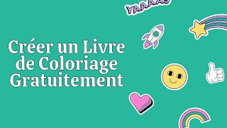 Utiliser les IA pour créer un livre de coloriage  Amazon KDP [upl. by Wolbrom543]