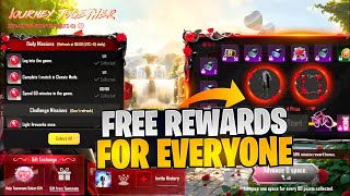 Journey Together Event All Mission Explain  Get Free Rewards For Everyone  PUBGM [upl. by Ossie]