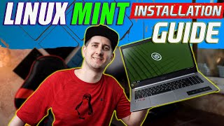 HOW to Install Easy Linux Mint on PC  Bootable USB Drive  Full Guide for Beginners [upl. by Ostraw]