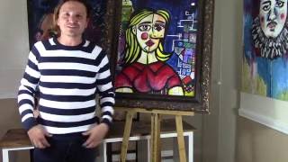 Cubism Lesson for Kids Pablo Picasso [upl. by Hatti535]