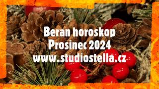 Beran horoskop Prosinec 2024 Studio Stella [upl. by Linc]