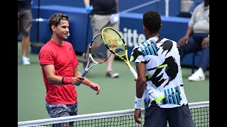 Felix AugerAliassime vs Dominic Thiem Extended Highlights  US Open 2020 Round 4 [upl. by Raycher]