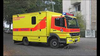 FEUERWEHR HAMBURG NOTARZT BUNDESWEHR MERCEDES ATEGO SLIDESHOW [upl. by Budd543]