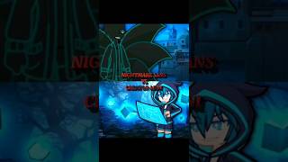 Creator luni vs nightmare Sans short fyp lunime gachaverse nightmaresans creatorluni [upl. by Yrhcaz310]