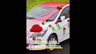 Shiva car decoration new model and new dijain car decoration Contact for booking [upl. by Tymes247]