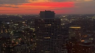 Sunset in chicago Timelapseyoutubeshorts chicago chicagosunsettravelling travel [upl. by Sarazen]