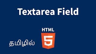 HTML Textarea Field Explained in Tamil [upl. by Mullane]