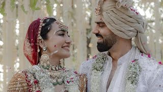 Surbhi Jyoti Wedding pics 💞💞😍🥰🎉💖271024 Grand looks of couple [upl. by Ener]