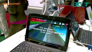 Acer Ferrari one 200 Netbook  CeBIT 2010 DE [upl. by Motch]