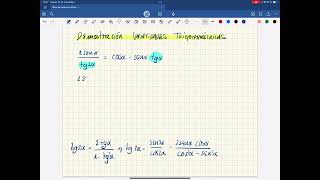 Demostración de IDENTIDADES TRIGONOMÉTRICAS 3 [upl. by Tomlinson926]