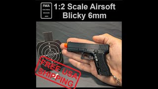 FMA Blicky 6mm 12 Scale Airsoft Fully Functional [upl. by Relda]