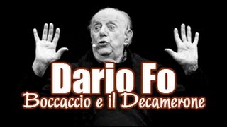 3  Dario Fo Giovanni Boccaccio e il Decamerone [upl. by Nerok]