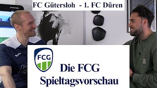 Spieltagsvorschau FC Gütersloh  1 FC Düren [upl. by Naomi]