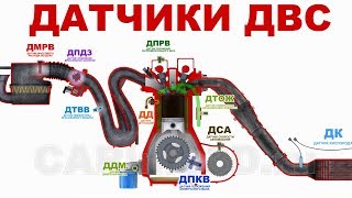 Датчики двигателя внутреннего сгорания в 3D Основы [upl. by Enitsud]