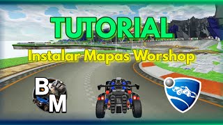 Tutorial Jugar Mapas Workshop y Hostear una Partida Privada Custom en Rocket League  Bakkesmod [upl. by Zacks]