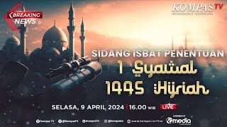 BREAKING NEWS  Hasil Sidang Isbat Idulfitri 1445 Hijriah Jatuh pada 10 April 2024 [upl. by Ribaj412]