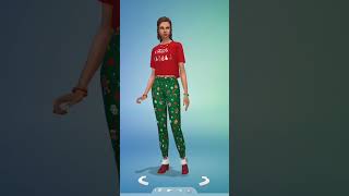 Crismistmas girly outfits 🎄💁‍♀️💃 sims 4 cas thesims4 gaming sims4cas outfits crismistmas [upl. by Camala]