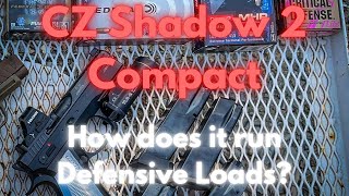 CZ Shadow 2 Compact Defensive Load Testing Howd it do [upl. by Josefa]