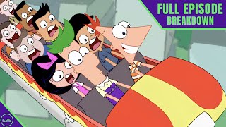 35 Things You Missed in Phineas amp Ferb Rollercoaster [upl. by Evannia]