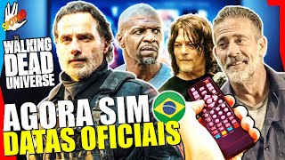 TODAS AS DATAS DE ESTREIA DAS SÉRIES  The Walking Dead Universe [upl. by Meean446]