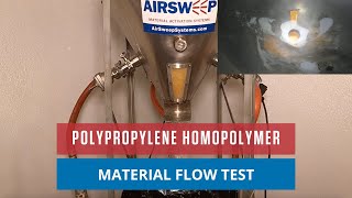 Polypropylene Homopolymer  AirSweep Material Flow Test [upl. by Odnalor127]