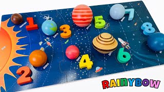 Explore the 8 Planets of our Solar System for Preschool Toddlers [upl. by Menides]