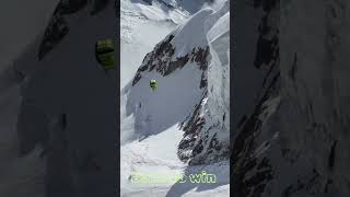 Skiing Shorts The Stuntman  powder stunts  snow boarding [upl. by Flavia]