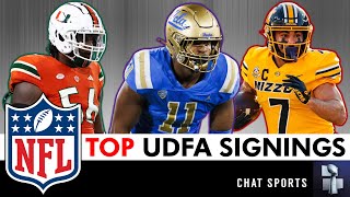 NFL UDFA Tracker Top 20 Undrafted Free Agent Signings After 2024 NFL Draft Ft Gabriel Murphy [upl. by Ragen]