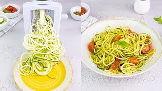 Spaghetti di zucchine una ricetta leggera e veloce [upl. by Alya]