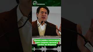 Morena convocatoria congresonacional dirigencia WTC septiembre22 [upl. by Stewardson]