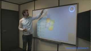 Prise en main dun tableau interactif SMART Board [upl. by Oiredised269]