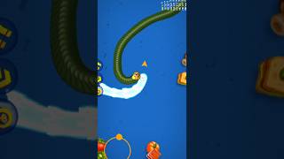 Wormszone Magic🐍 Game play Short  worms youtubeshort slitheriowormatiogames [upl. by Etty]