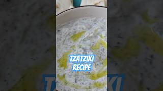 Tzatziki Recipe shorts tzatziki [upl. by Iams]