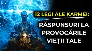 Cele 12 Legi ale Karmei care Îți Pot Schimba Viața  Lecții de Viață [upl. by Ahsekram]