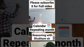 calendar repeating month calendertrick trending youtubeshorts viral The Education hub [upl. by Aldarcy788]