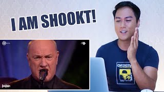 SINGER REACTS to Henk Poort  Sound Of Silence  Beste Zangers 2019 [upl. by Nage]