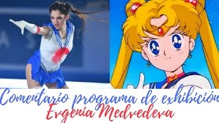 Evgenia Medvedeva en el World Team Trophy Sailor Moon ESPAÑOL LATINO [upl. by Trinidad]