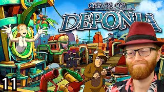 Chaos on Deponia  Deponia  Part 11 [upl. by Lynsey794]